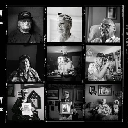 Witnesses to Infamy: Portrait series of survivors of the USS Arizona