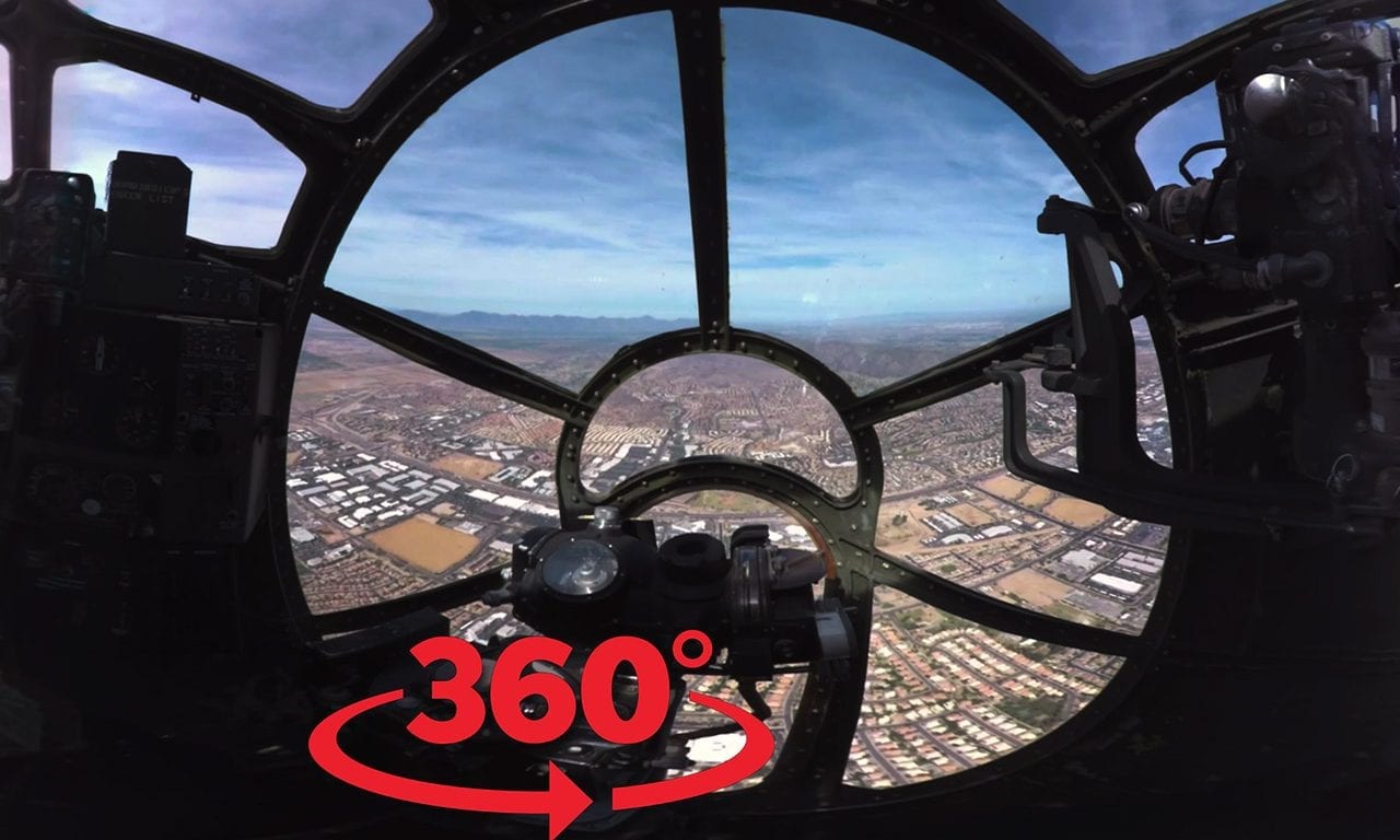 VR: Take a ride in the last flying b-29 Superfortress