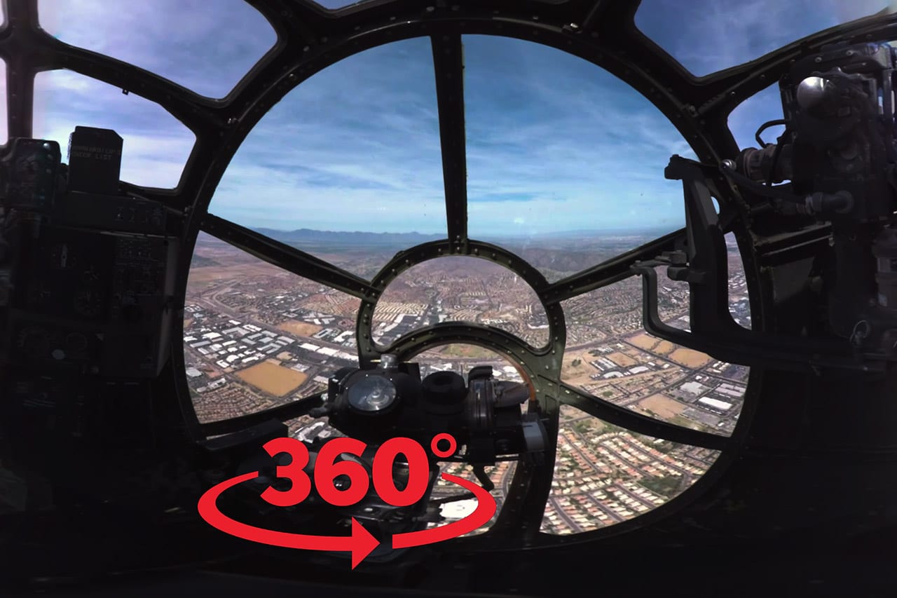 VR: Take a ride in the last flying b-29 Superfortress